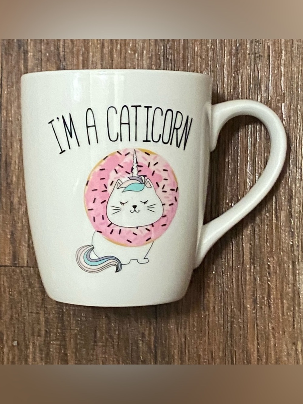 Winifred & Lily Ceramic Coffee Mug Cup I’m A Caticorn Cat Unicorn 4.5”H Kawaii